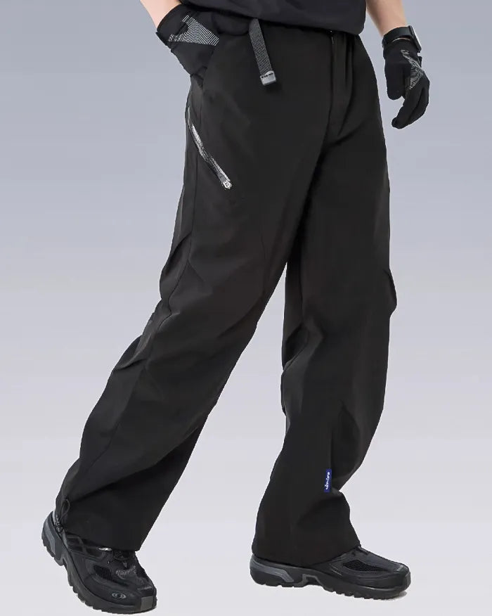 Pantaloni Uomo Techwear Baggy – Jogging Cargo Con Tasche, Fitness E Tempo Libero
