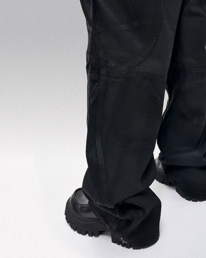 Wax coated pants ’Itoshima’ - TECHWEAR STORM™