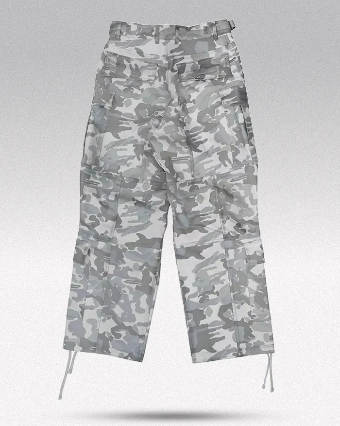 White Camo baggy pants ’Yashu’