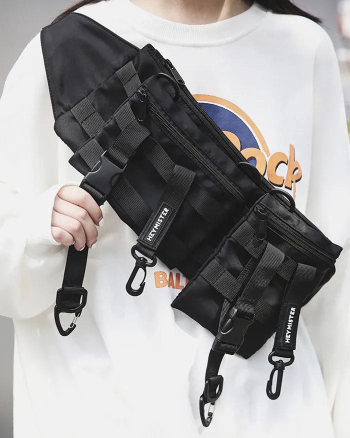 ’Wicci’ Chest Bag 3 pieces - TECHWEAR STORM™