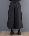 Wide leg cargo pants for women ’Minayo’ - TECHWEAR STORM™