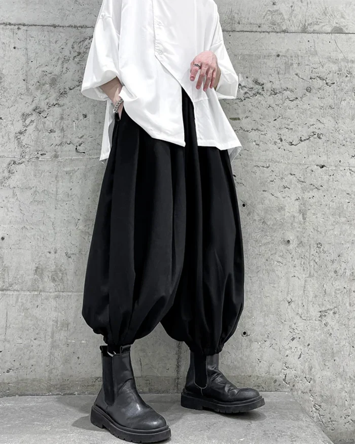 Wide leg harem pants ’Seki’ - TECHWEAR STORM™