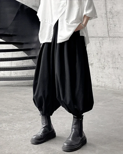 Wide leg harem pants ’Seki’ - TECHWEAR STORM™