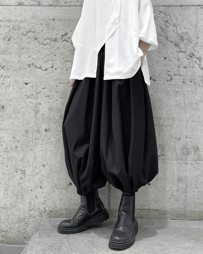 Wide leg harem pants ’Seki’ - TECHWEAR STORM™