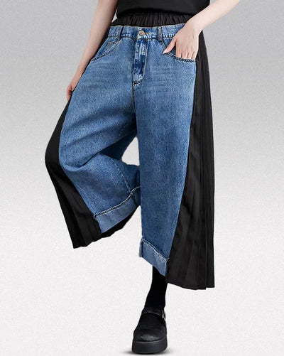 Wide leg jeans women ’Hagaya’ - TECHWEAR STORM™