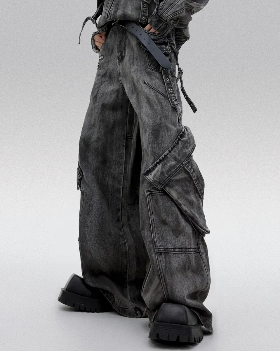 Wide leg jeans Y2k 