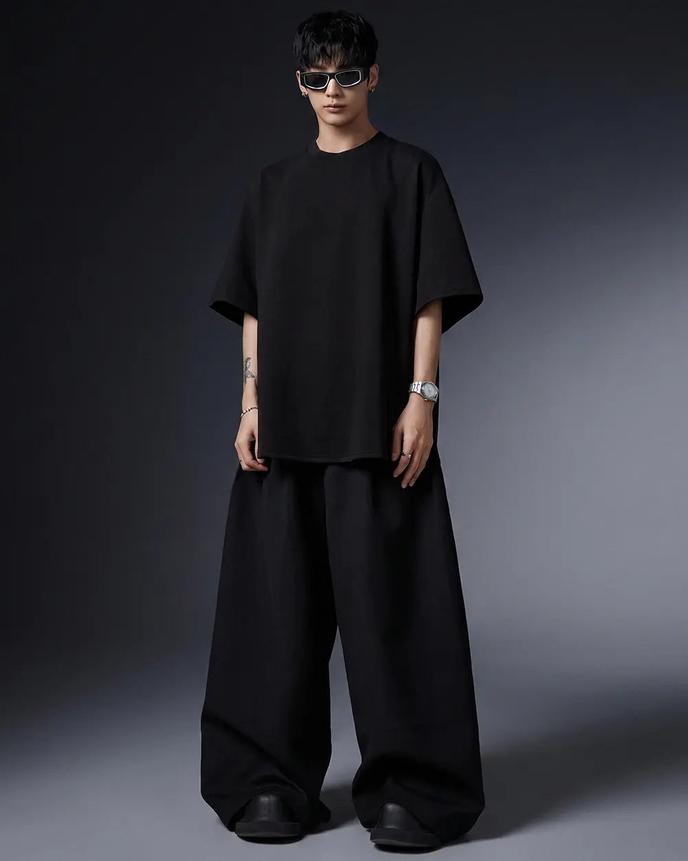 Wide leg pants for men "Tainai"