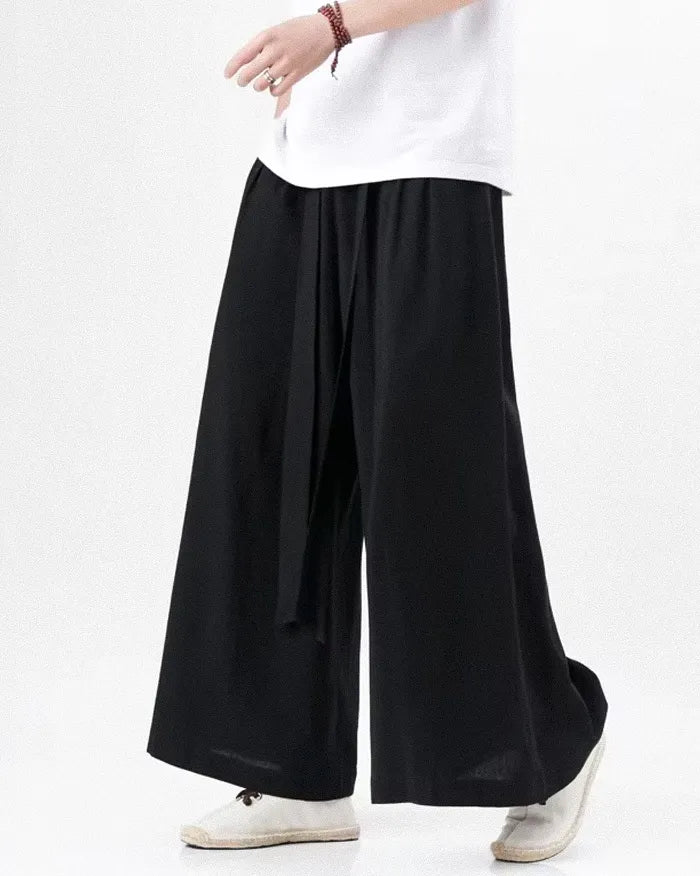 Wide-Leg Trousers ’Kugiro’ - TECHWEAR STORM™