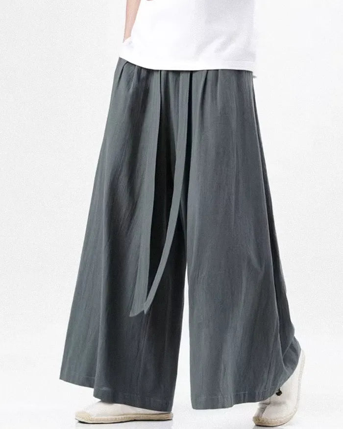 Wide-Leg Trousers ’Kugiro’ - TECHWEAR STORM™