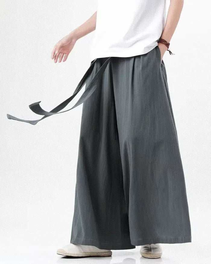 Wide-Leg Trousers ’Kugiro’ - TECHWEAR STORM™