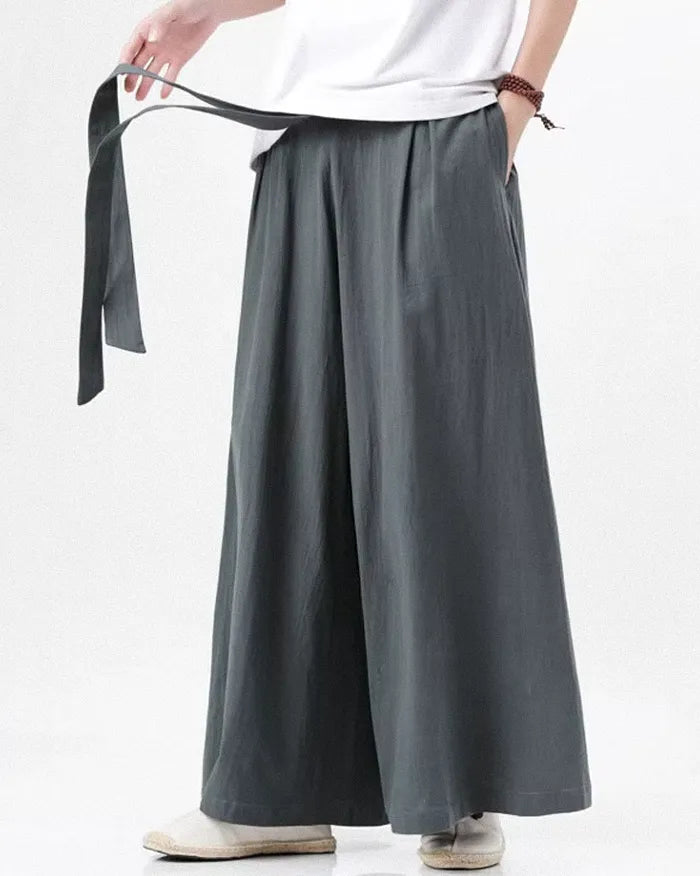 Wide-Leg Trousers ’Kugiro’ - TECHWEAR STORM™