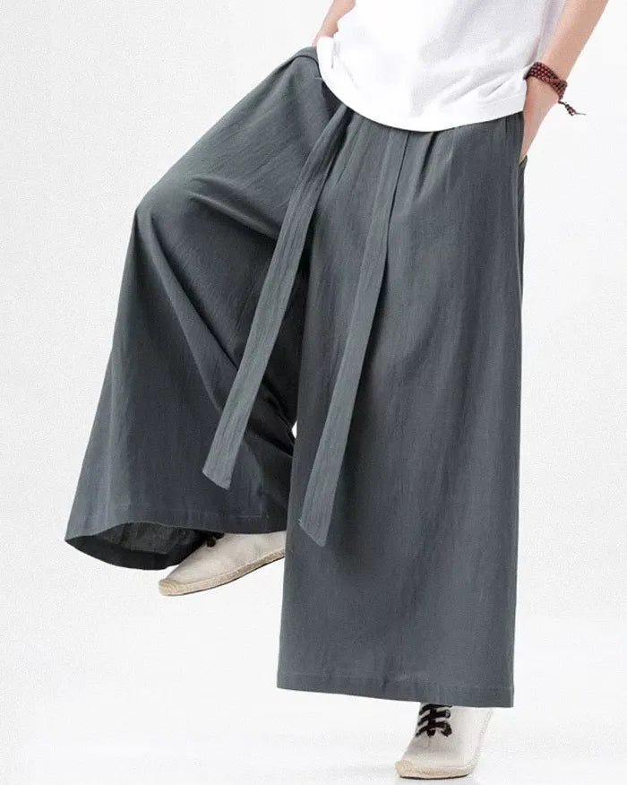 Wide-Leg Trousers ’Kugiro’ - TECHWEAR STORM™