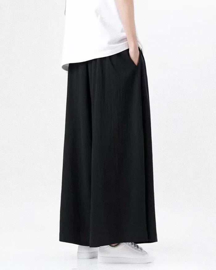 Wide-Leg Trousers ’Kugiro’ - TECHWEAR STORM™