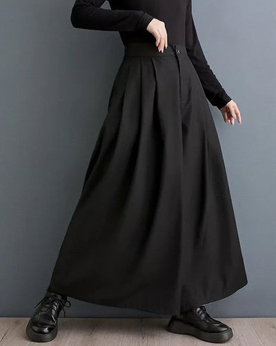 Wide legs pants for women ’Fukuchi’ - TECHWEAR STORM™