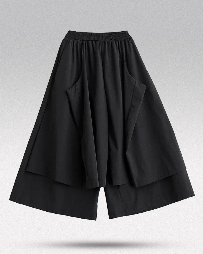 Wide legs pants women ’Yuto’ - TECHWEAR STORM™