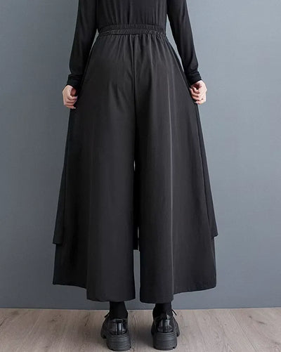 Wide legs pants women ’Yuto’ - TECHWEAR STORM™