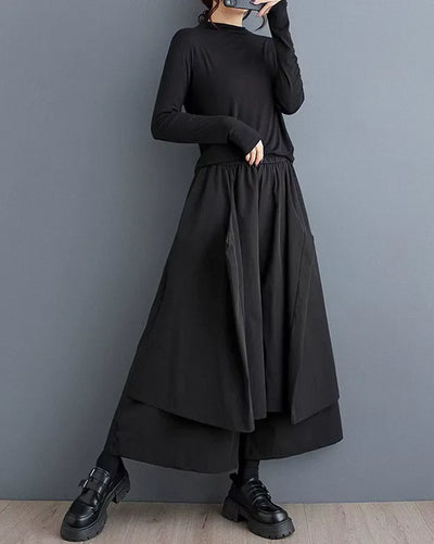 Wide legs pants women ’Yuto’ - TECHWEAR STORM™