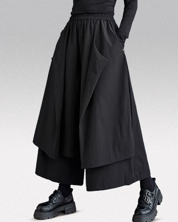 Wide legs pants women ’Yuto’ - TECHWEAR STORM™