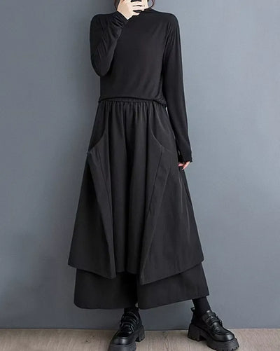 Wide legs pants women ’Yuto’ - TECHWEAR STORM™