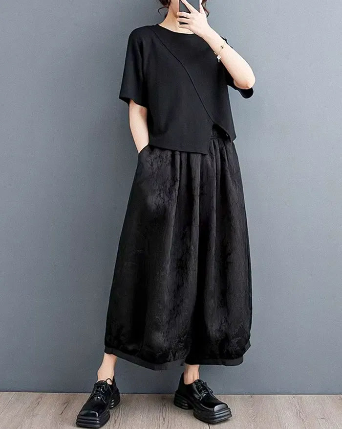 Women wide leg pants ’Karao’ - TECHWEAR STORM™