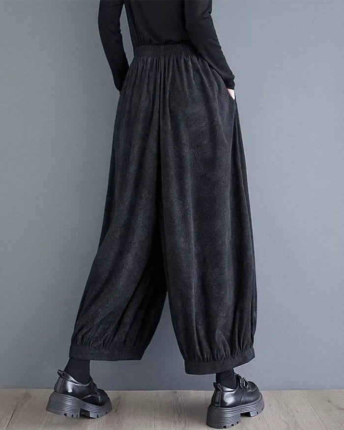 Women wide leg trousers ’Gaizuru’ - TECHWEAR STORM™