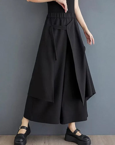 Women’s double layered hakama pants ’Yami’ - TECHWEAR STORM™