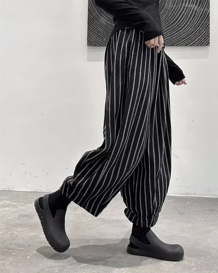 Women’s wide legged pants ’Hizuru’ - TECHWEAR STORM™