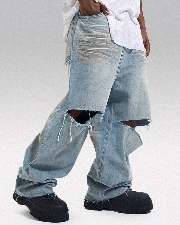 Y2k baggy jeans ’Yabu’ - TECHWEAR STORM™