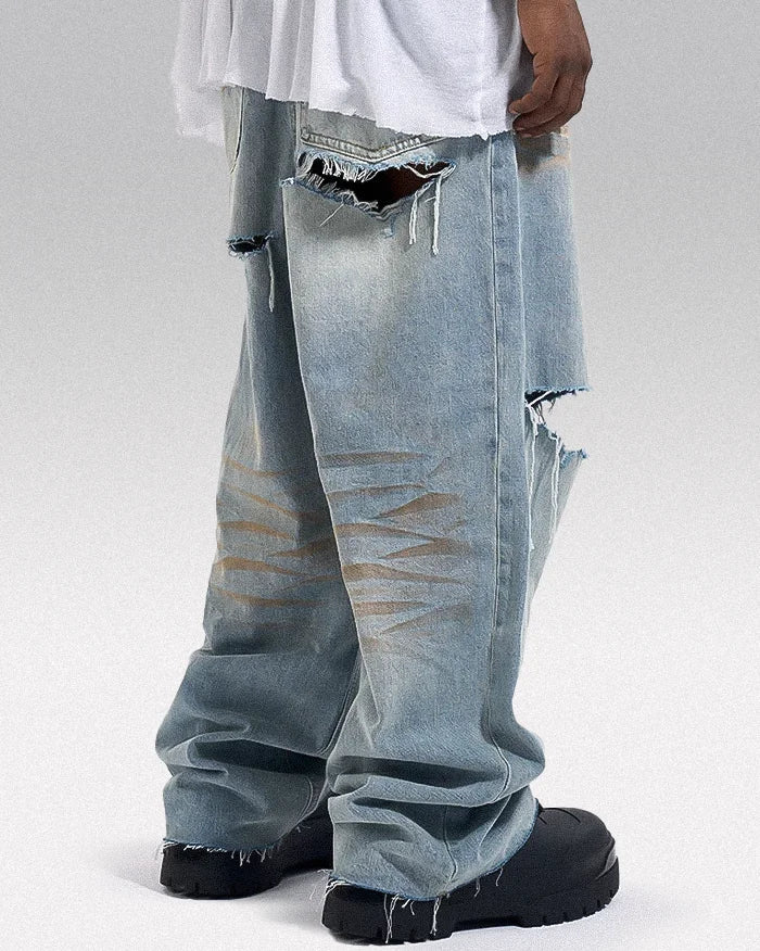 Y2k baggy jeans ’Yabu’ - TECHWEAR STORM™