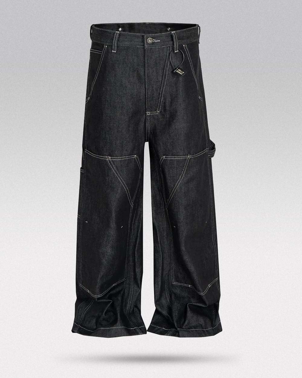 Y2k black jeans men ’Kitaiba’