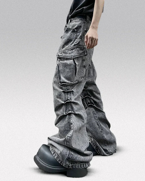 パンツ BEAMS wide denim pants buggy y2k BEAMS wide denim pants buggy y2k