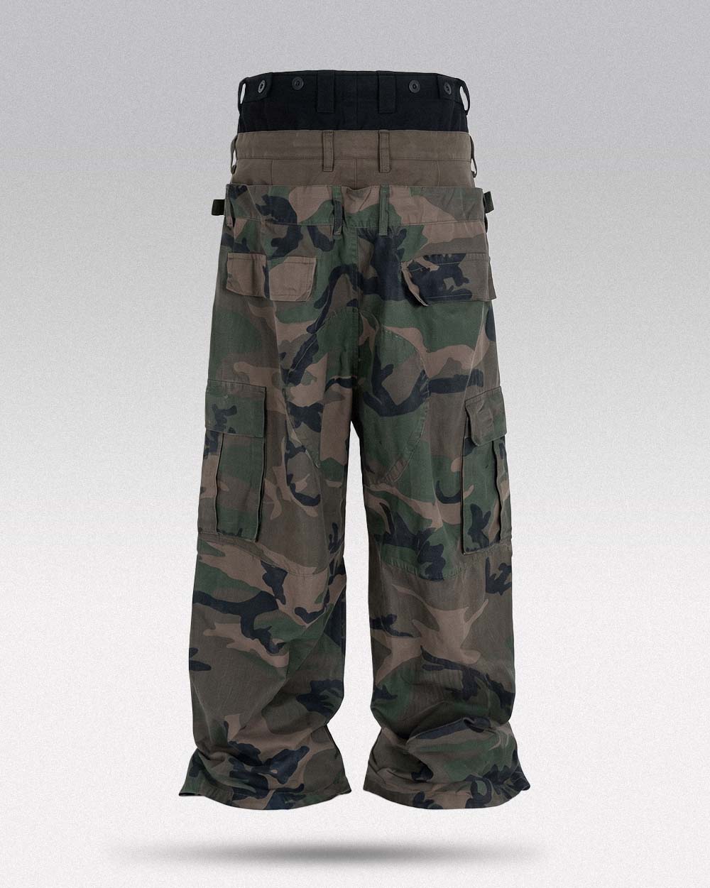 Y2k camo cargo pants 