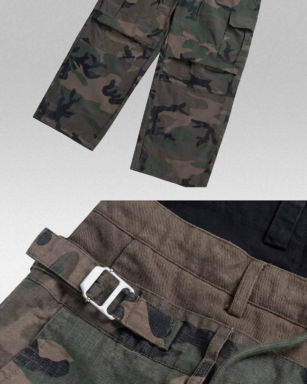Y2k camo cargo pants ’Hama’