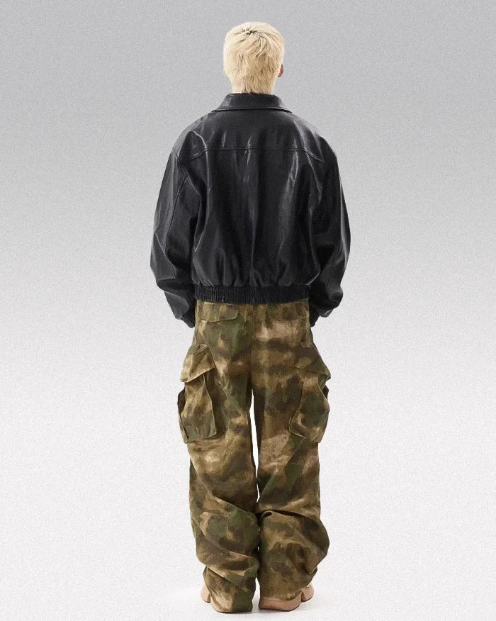 Y2k camo cargo pants ’Hama’ - TECHWEAR STORM™