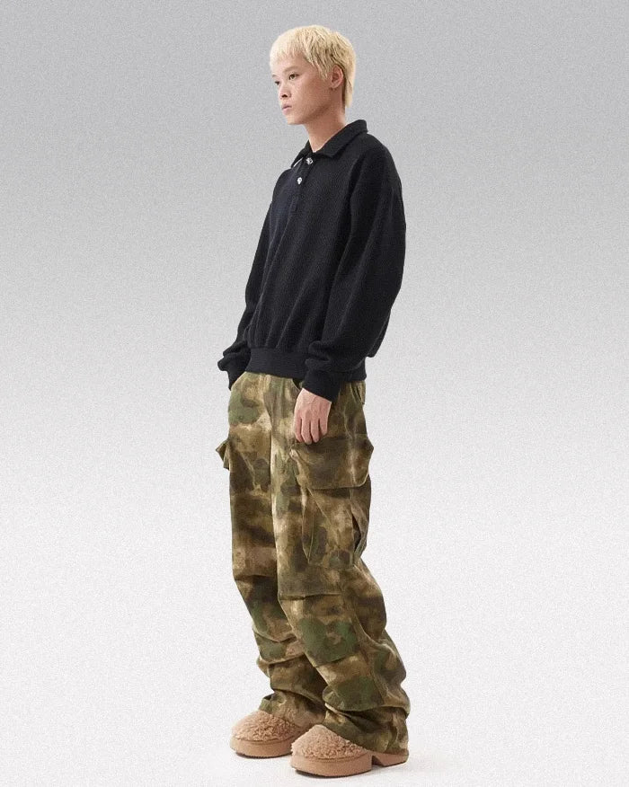 Y2k camo cargo pants ’Hama’ - TECHWEAR STORM™