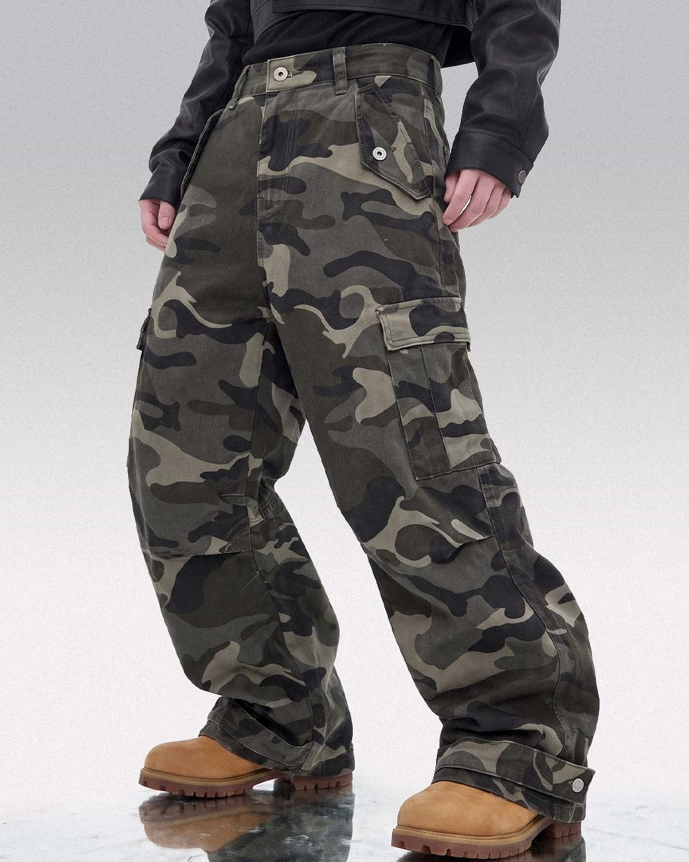 Y2k camo pants ’Bukawa’