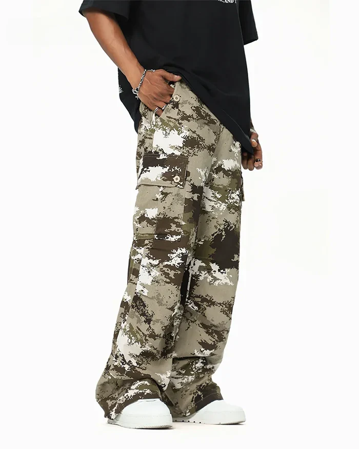 Y2k camo pants ’Bukawa’ - TECHWEAR STORM™