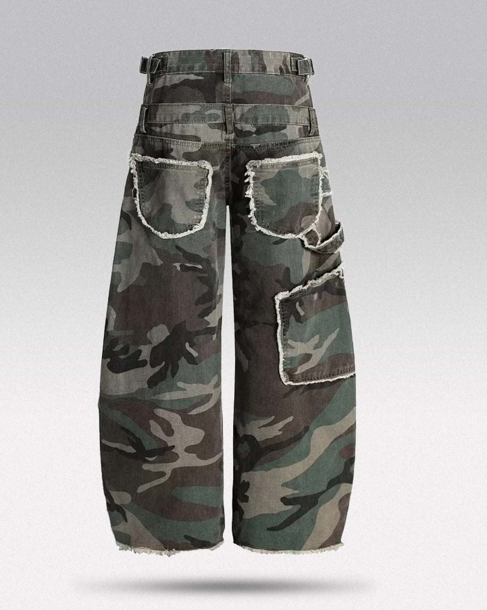 Y2k camo pants ’Kuzaki’