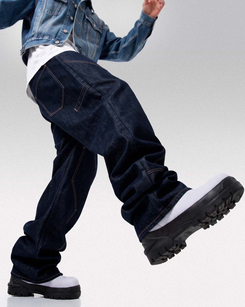 Y2k clothing jeans ’Takata’ - Blue / M