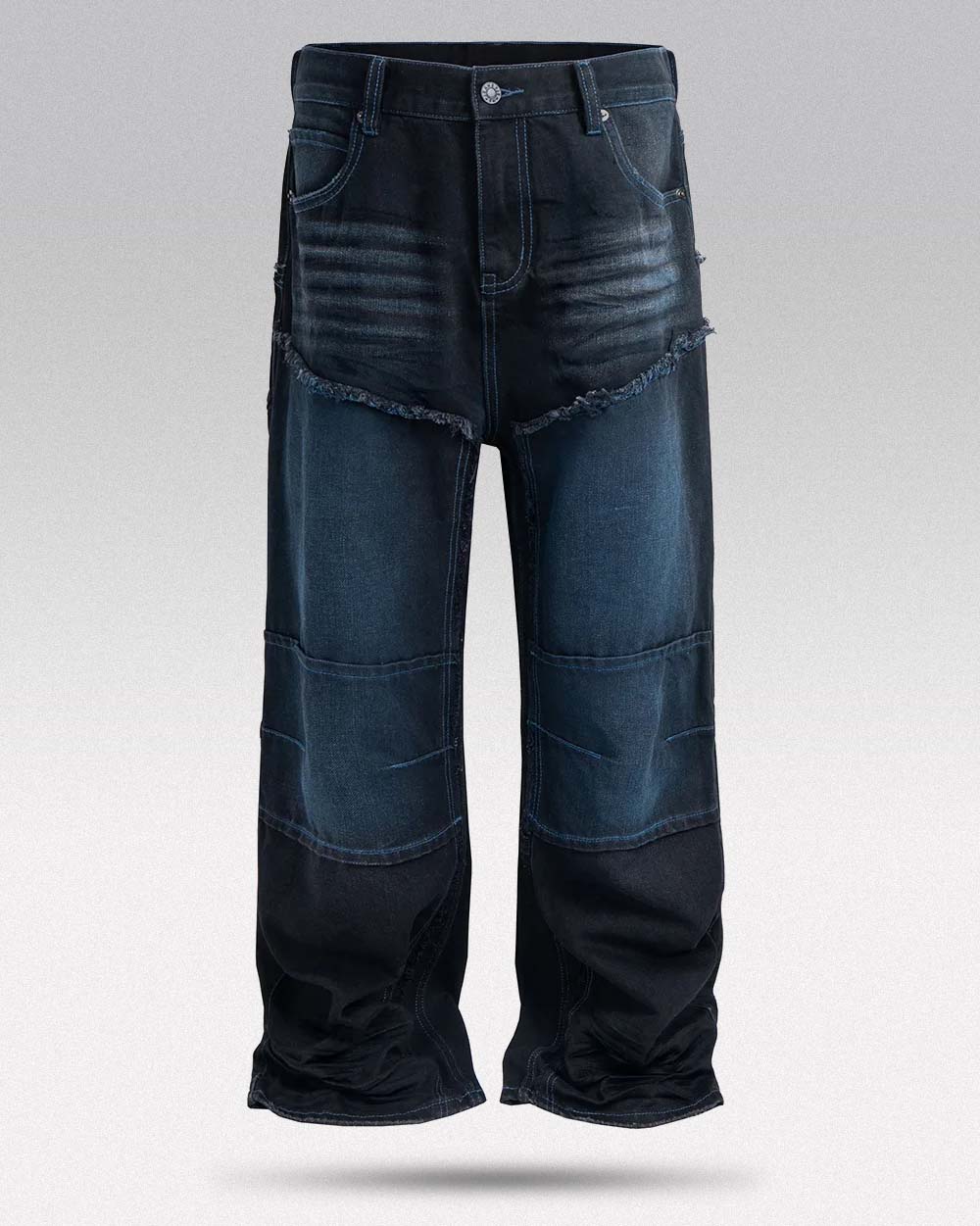 Y2k denim jeans ’Rikuzen’