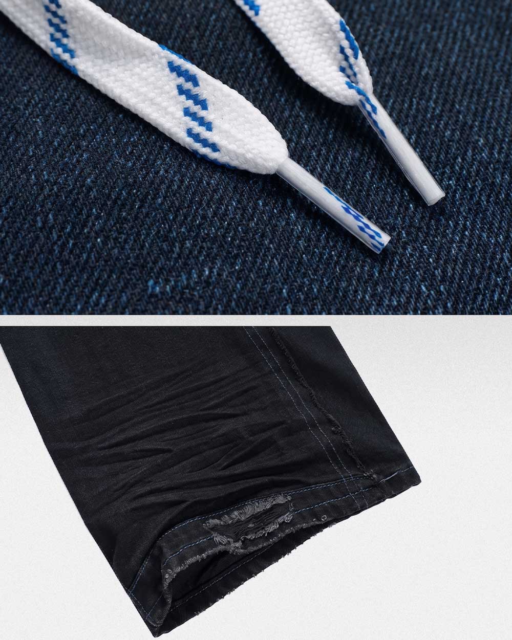 Y2k denim jeans ’Rikuzen’