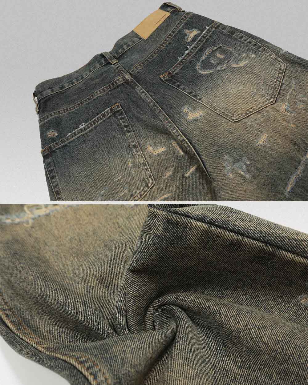 Y2k distressed jeans ’Kaga’