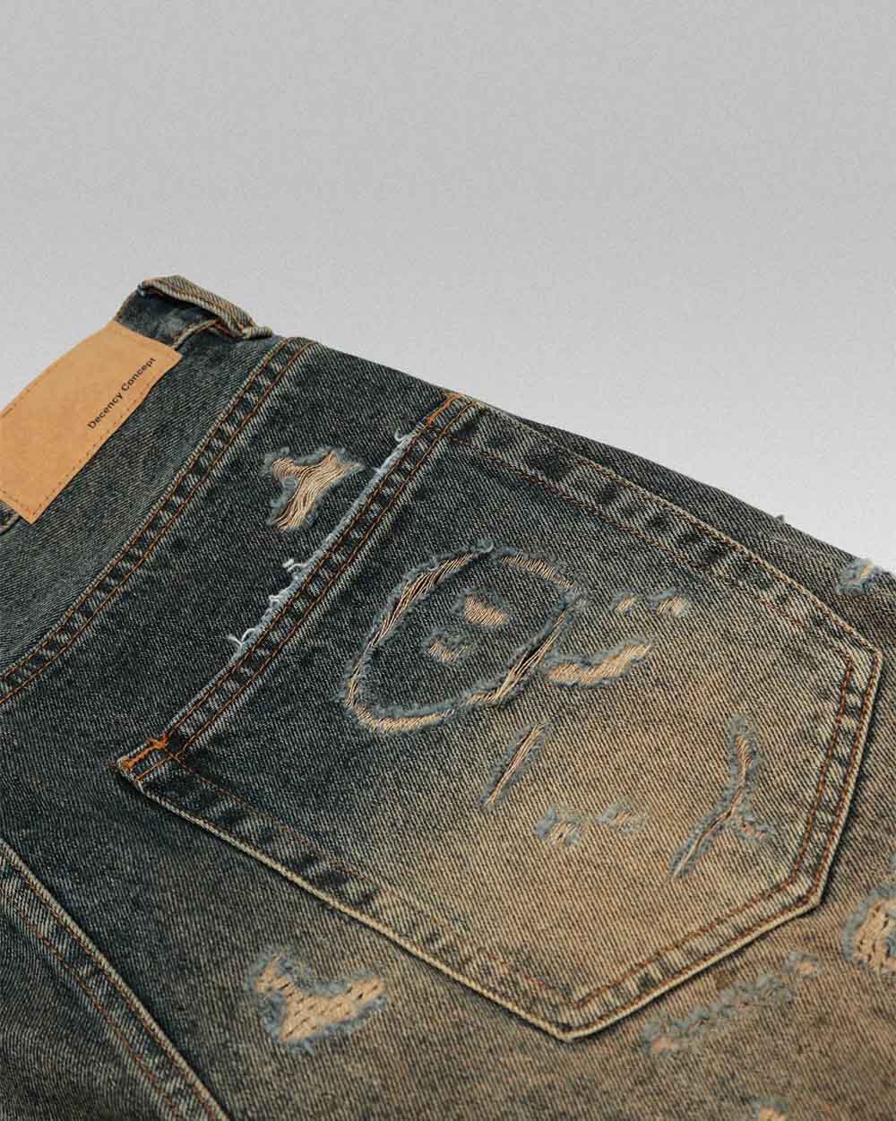 Y2k distressed jeans ’Kaga’
