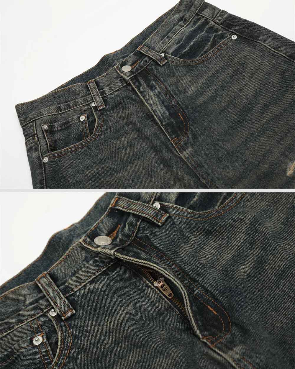 Y2k distressed jeans ’Kaga’