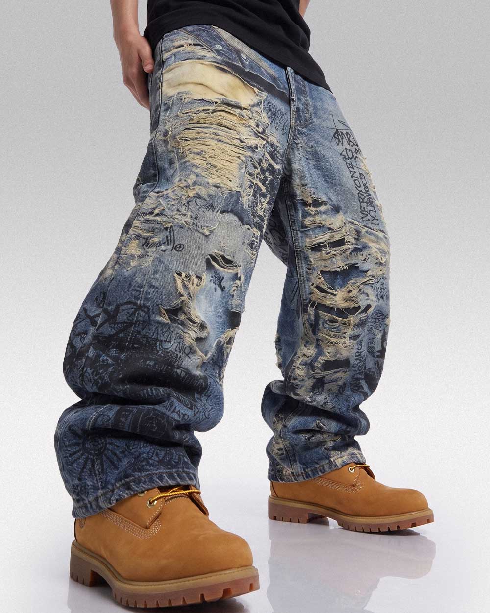 Y2k fashion jeans ’Toride’ - M