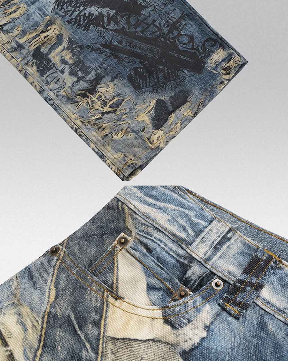 Y2k fashion jeans ’Toride’