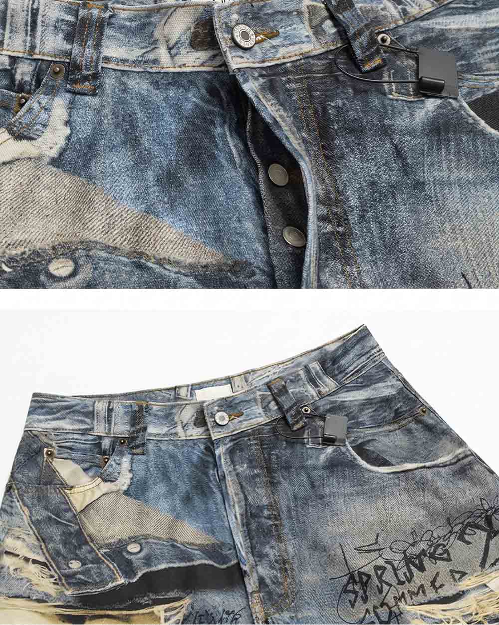 Y2k fashion jeans ’Toride’