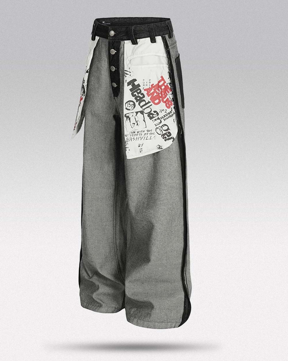 Y2k hip hop jeans ’Kamaishi’