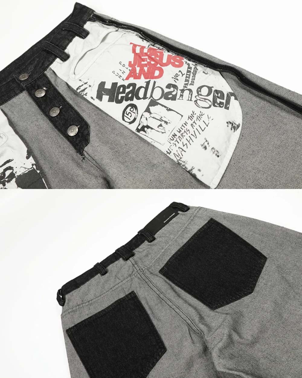 Y2k hip hop jeans ’Kamaishi’