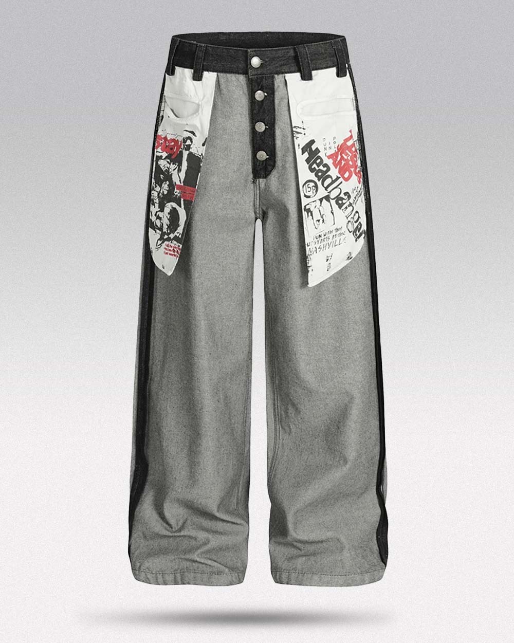 Y2k hip hop jeans ’Kamaishi’